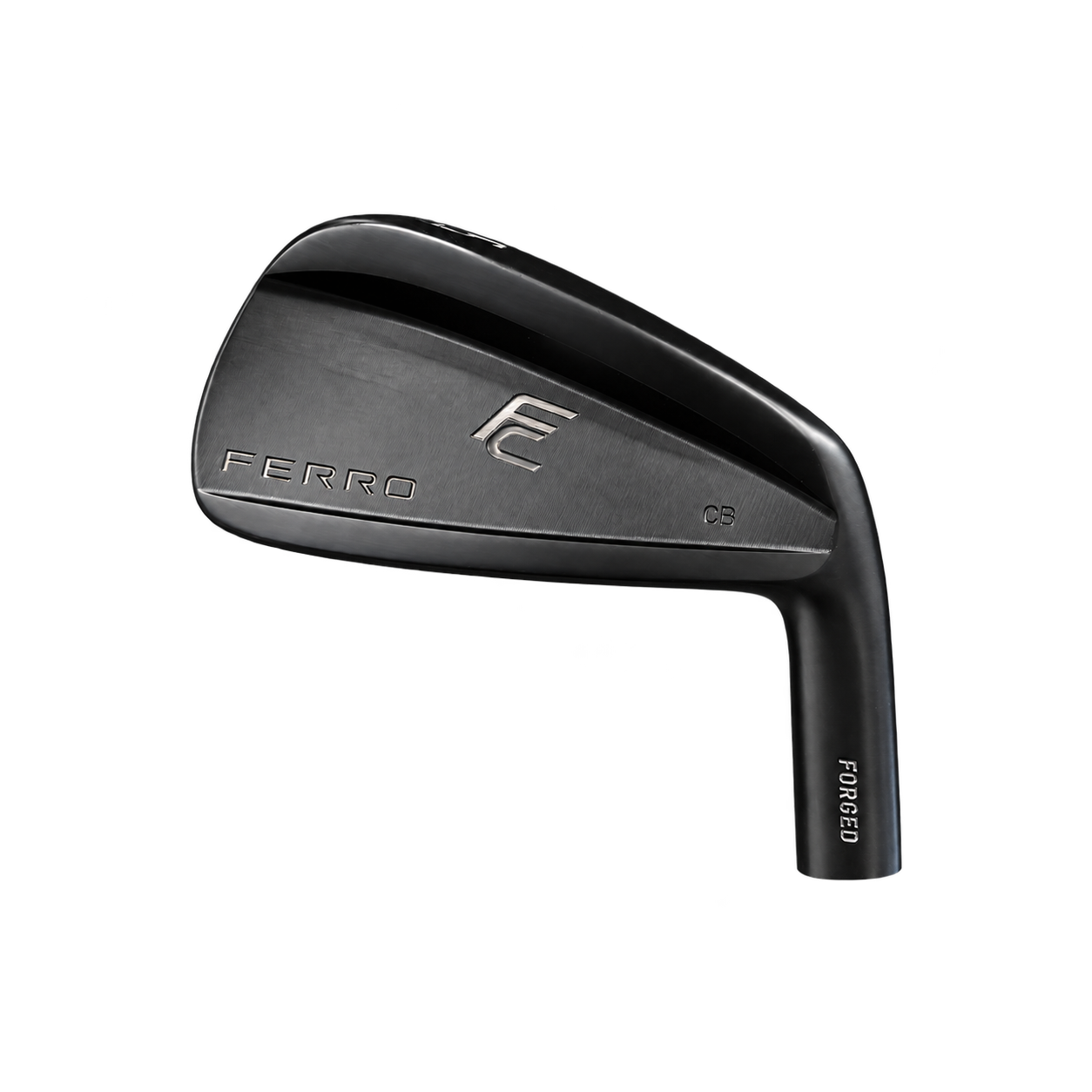 Ferro CB forged cavity-back iron, back view