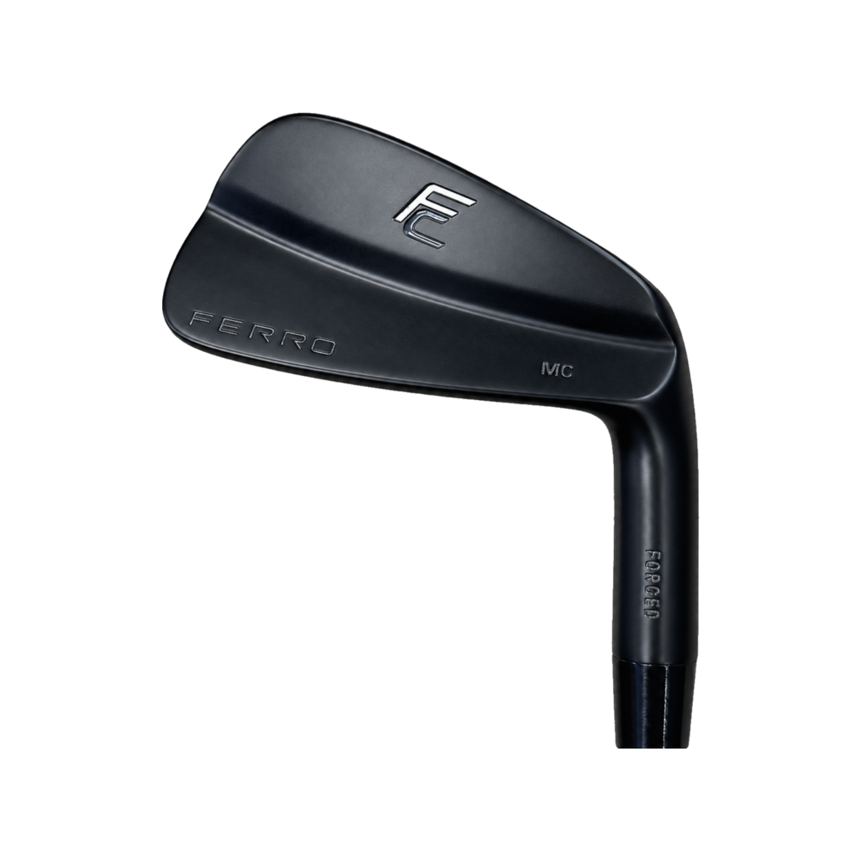 Ferro MC forged muscle-cavity iron, back view